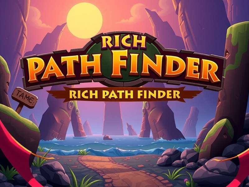 Rich Path Finder Official Game Artwork Rich Path Finder Game Banner